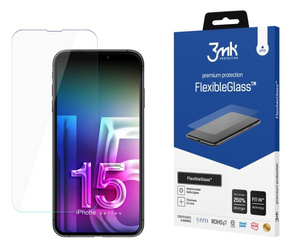 3mk Flexible Glass do iPhone 15