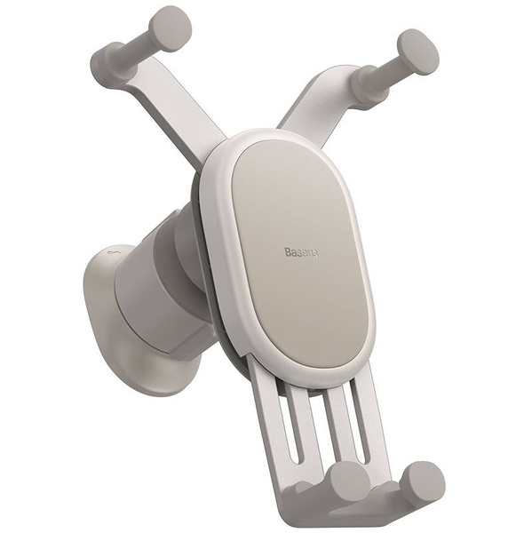 BASEUS STABLE GRAVITATIONAL CAR PHONE HOLDER TO VENTILATION GRID (CREAMY)