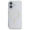 Guess GUHMP16MHFGERET iPhone 16 Plus     6.7" przeźroczysty/transparent hardcase IML Glitter Circle MagSafe