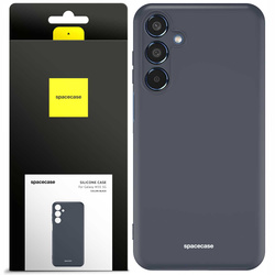 Spacecase Etui Silicone Case Galaxy M35 5G black