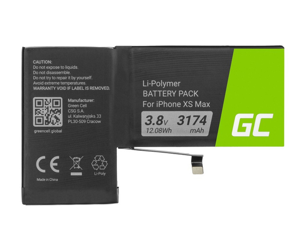 BATTERY GREEN CELL IPHONE XS MAX 3174MAH