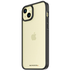 PanzerGlass ClearCase iPhone 15 Plus / 14 Plus 6.7" D3O 2xMilitary grade czarny/black 1178