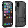 CASE ETUI ZIZO HYBRID TRANSFORMER Z PODSTAWKĄ IPHONE X / IPHONE XS CZARNY