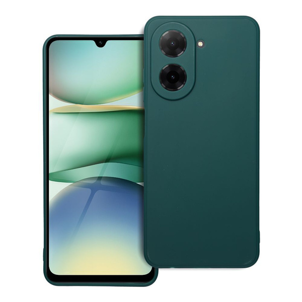 Futerał MATT do XIAOMI Redmi A5 ( 171,7 x 77,8 x 8,26 ) ciemnozielony