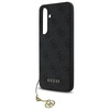 Guess GUHCS24FEGF4GGR S24 FE S721        szary/grey hardcase 4G Charms Collection