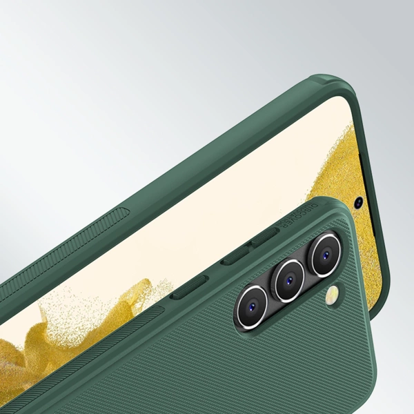 Nillkin Super Frosted Shield Pro case for Samsung Galaxy S23+ armored cover + phone stand red