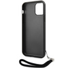 Etui Karl Lagerfeld Sequins Cord na iPhone 11 / Xr - srebrne