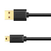 Ugreen kabel przewód USB - mini USB 480 Mbps 1 m czarny (US132 10355)