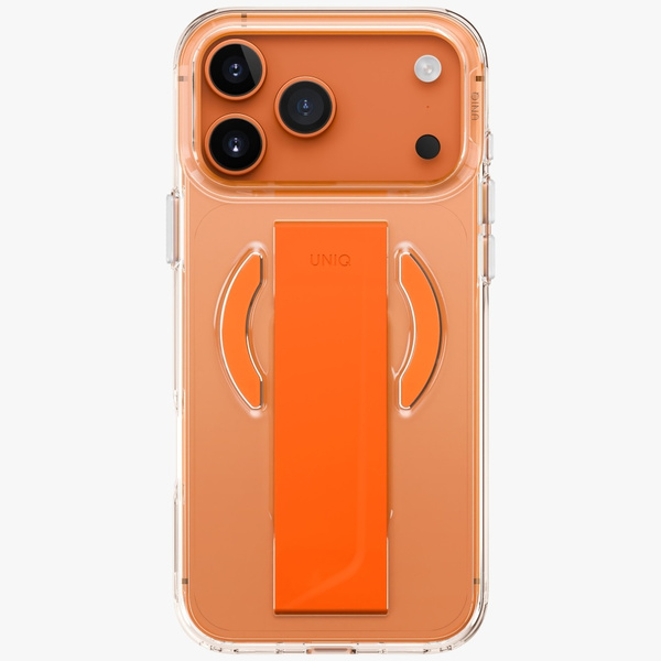 Etui UNIQ Heldro Air do iPhone 17 Pro    Max Magclick Charging pomarańczowy