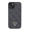 Guess GUHCP15SP4TDSCPK iPhone 15 / 14 / 13 6.1" czarny/black hardcase Crossbody 4G Metal Logo