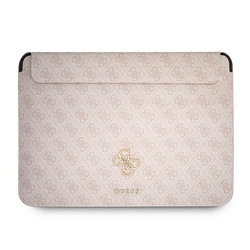 Guess Sleeve GUCS13G4GFPI 13" różowy/pink 4G Big Logo