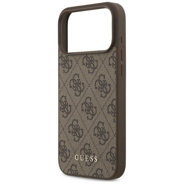 Etui Guess 4G Classic do iPhone 17 Pro   Max brązowy