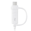 KABEL SAMSUNG EP-DG930DW MICROUSB+USB-C BIAŁY BULK