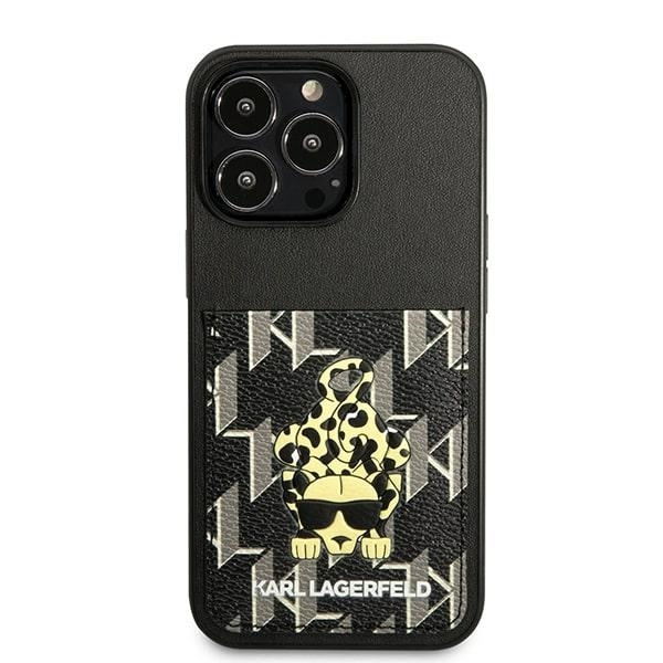 Karl Lagerfeld Karlimals Cardslot case for iPhone 13 Pro / iPhone 13 - black