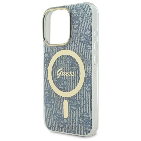 Guess GUHMP16XH4STB iPhone 16 Pro Max6.9" niebieski/blue hardcase IML 4G MagSafe