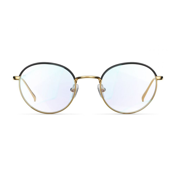OKULARY Z FILTREM BLUE LIGHT DO KOMPUTERA MELLER YUDA GOLD/BLACK