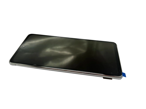 Wyświetlacz + dotyk do Samsung Galaxy S20 FE z ramką SOFT OLED WHITE