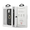Guess GUHCP13S4GMRGR iPhone 13 mini 5,4"szary/grey hardcase 4G with ring stand