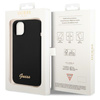 Guess GUHCP14MSLSMK iPhone 14 Plus / 15 Plus 6.7" czarny/black hard case Silicone Vintage Gold Logo