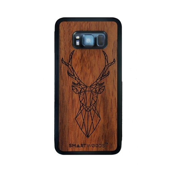 CASE ETUI DREWNIANE SMARTWOODS DEER SAMSUNG GALAXY S8 PLUS