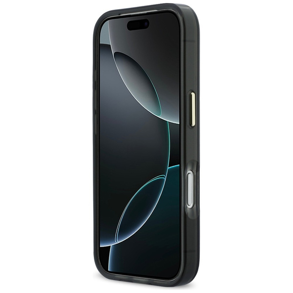 Etui Karl Lagerfeld IML Choupettes Karl  Script Logo MagSafe do iPhone 17 Pro Max czarny