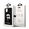 Etui Karl Lagerfeld Silicone Ikonik Magsafe na iPhone 14 Plus - czarne