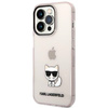 Etui Karl Lagerfeld Choupette Body na iPhone 14 Pro 6,1" - różowe