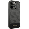 Guess GUHCP14XG4GLGR iPhone 14 Pro Max6,7" szary/grey hard case 4G Stripe Collection