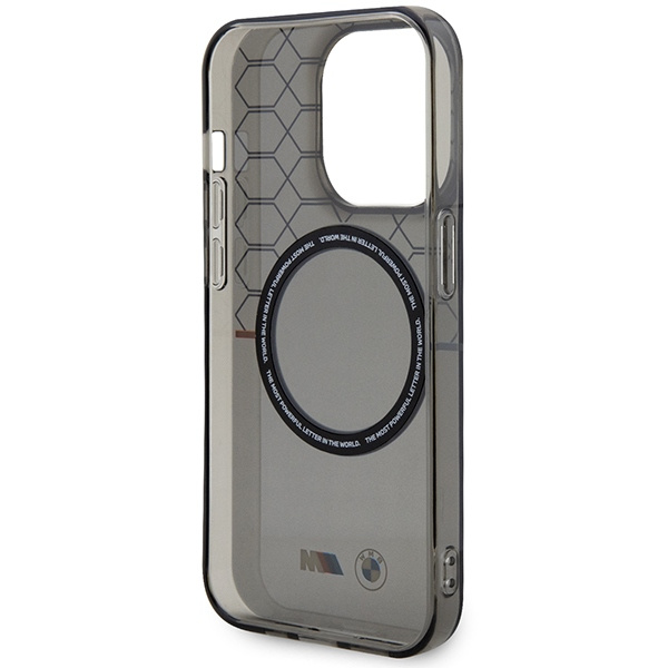 Etui BMW Pattern MagSafe na iPhone 13 Pro / 13 - szare