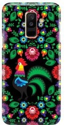 FUNNY CASE ETUI NADRUK KOGUT CZARNY SAMSUNG GALAXY A6 PLUS 2018