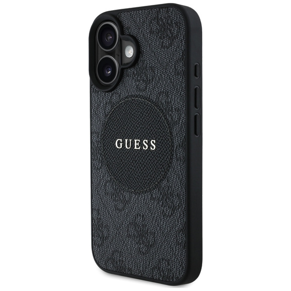 Etui Guess 4G Circle Classic Logo        MagSafe do iPhone 16 czarny