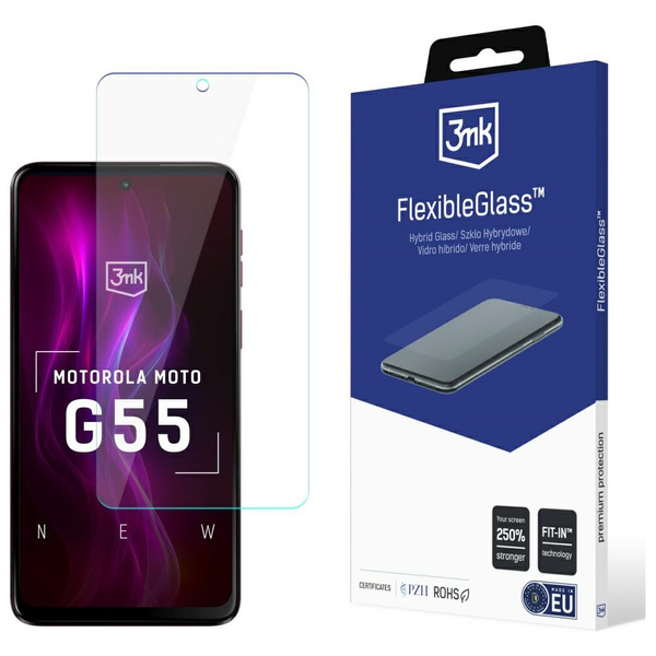 Szkło hybrydowe 3MK FlexibleGlass do Motorola Moto G55 5G