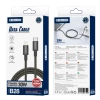 JELLICO cable B28 USB-C - Lightning PD 30W 1M Black