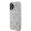 Guess GUHMP16MG4GFRP iPhone 16 Plus 6.7" różowy/pink hardcase 4G Ring Classic Logo MagSafe