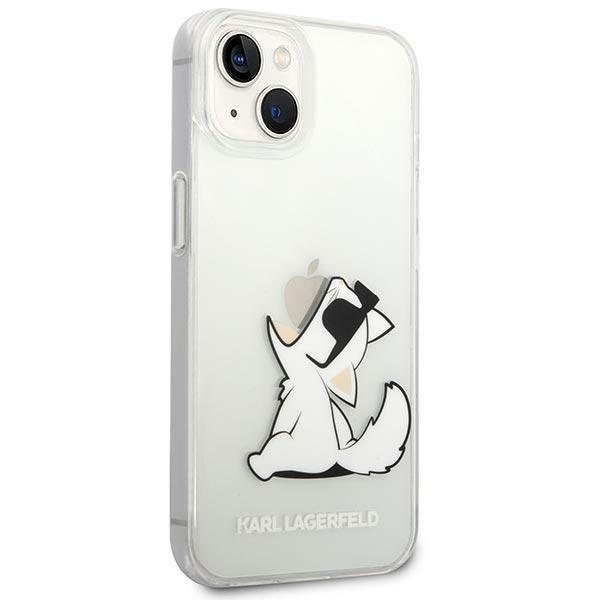 Etui Karl Lagerfeld Choupette Fun na iPhone 14 Plus - przezroczyste
