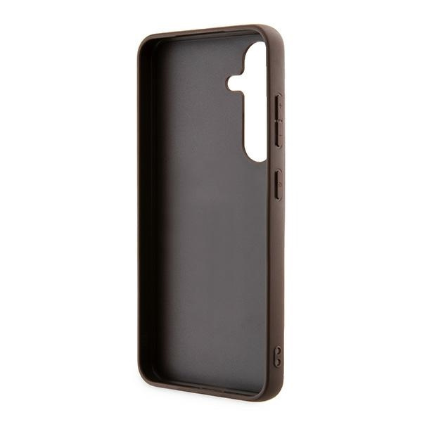 Guess GUOHCSA35G4GFBR A35 A356brązowy/brown hardcase 4G Metal Gold Logo