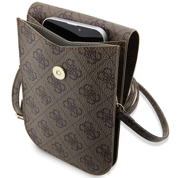 Guess Torebka GUWBP4RPSW brązowy/brown4G Stripes