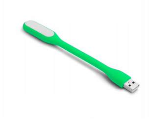 LAMPKA LED DO KOMPUTERA USB ZIELONY