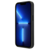 Guess GUHCP13LPSATPK iPhone 13 Pro / 136,1" czarny/black hardcase SaffianoTriangle Logo Cardslot
