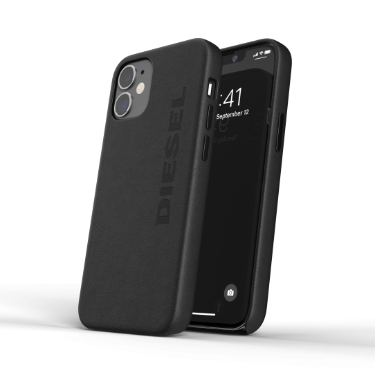 DIESEL MOULDED PREMIUM LEATHER WRAP CASE IPHONE 6 / 6S / 7 / 8 BLACK