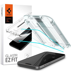 Spigen Glas.tR EZ Fit tempered glass for iPhone 15 / 16 - 2 pcs.