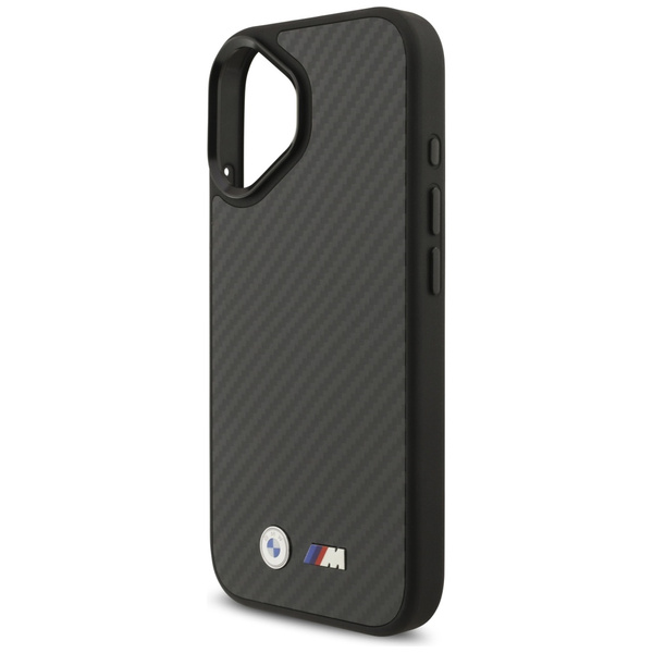 Etui BMW M Kevlar Matt MagSafe do iPhone 17 czarny