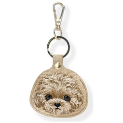 Etui na lokalizator / brelok Nimmy New   Big Eyed Pet 2.0 Dog brązowy