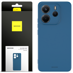 Spacecase Etui Silicone Case 3.0 Redmi Note 14 4G blue