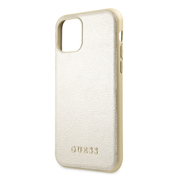 GUESS GUHCN58IGLGO IPHONE 11 PRO ZŁOTY/GOLD HARD CASE IRIDESCENT