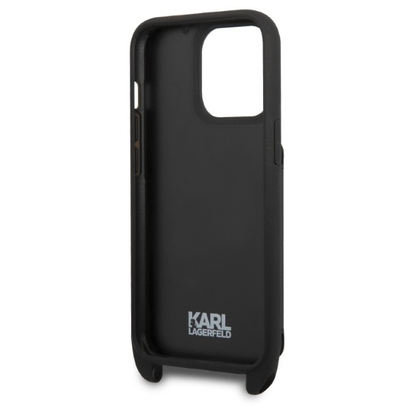 KARL LAGERFELD KLHCP13XSAKCHSK IPHONE 13 PRO MAX 6.7 "HARDCASE SAFFIANO KARL & CHUPETTE EMBOSSED