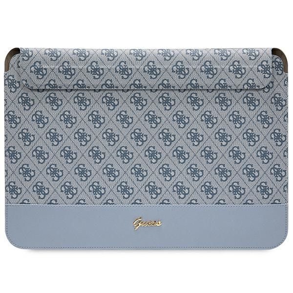 Guess Sleeve GUCS14PS4SGB 14" niebieski/blue 4G Stripe Metal Logo