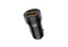 JELLICO ładowarka samochodowa F2S 3.1A 18W 2xUSB Czarny
