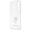 Etui Karl Lagerfeld Ikonik Choupette na Samsung Galaxy S23+ - przezroczyste