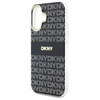 DKNY DKHMP16SHRHSEK iPhone 16 6.1"       czarny/black hardcase Repeat Texture Pattern With Stripe